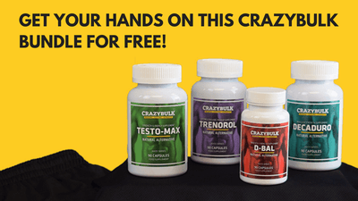 Head over to our Facebook page to win Crazybulk goodies!